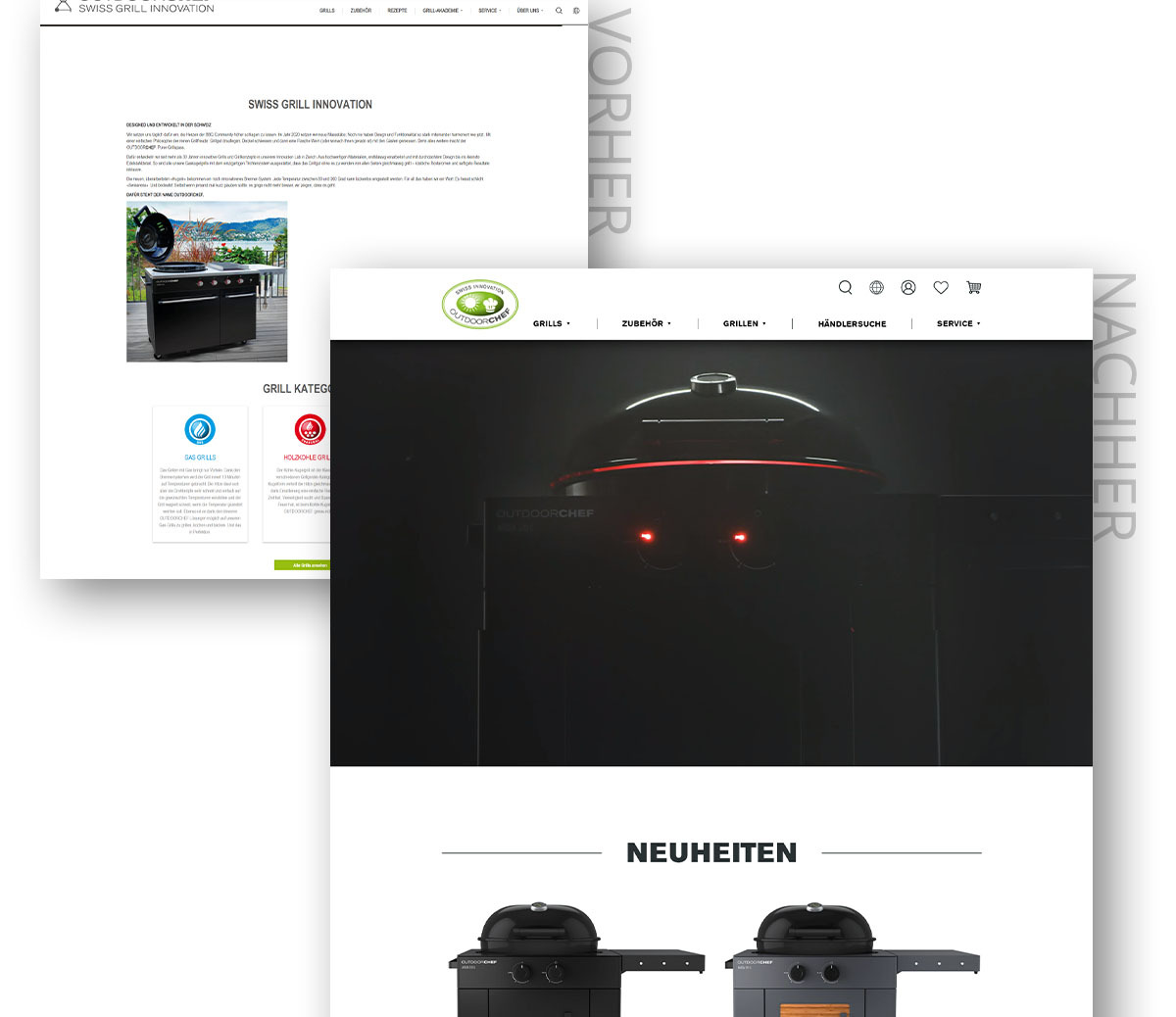 Das Redesign von Outdoor Chef lädt zum Verweilen ein und bleibt im Gedächtnis | Latori