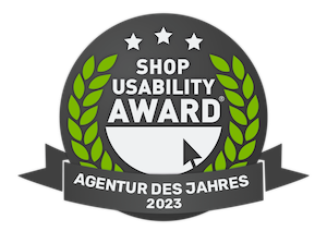 Shop Usability Award Winner 2023